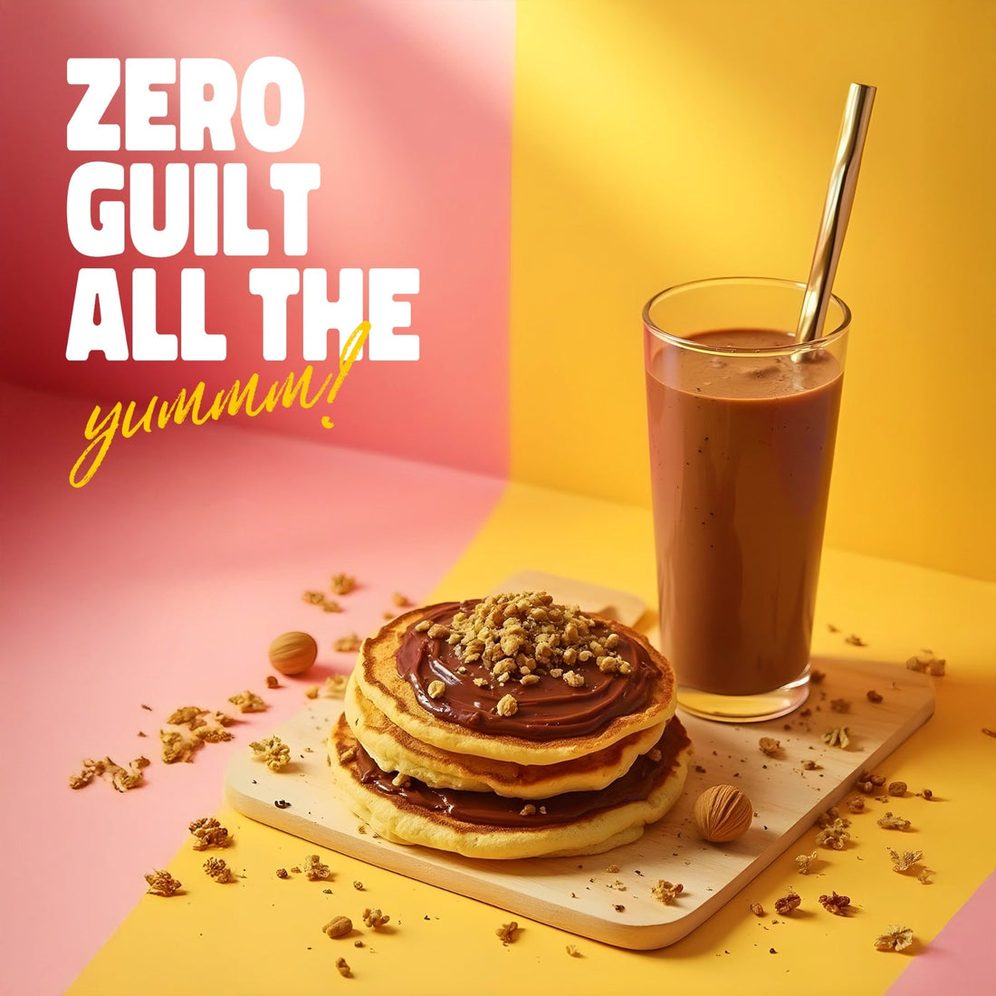 Twiddles Guilt-Free Pancakes & Shake!