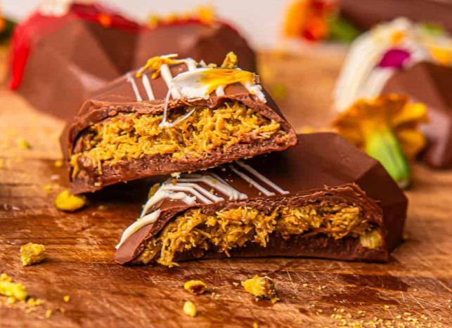Chocolate Date Kunafa Bites 🍫✨