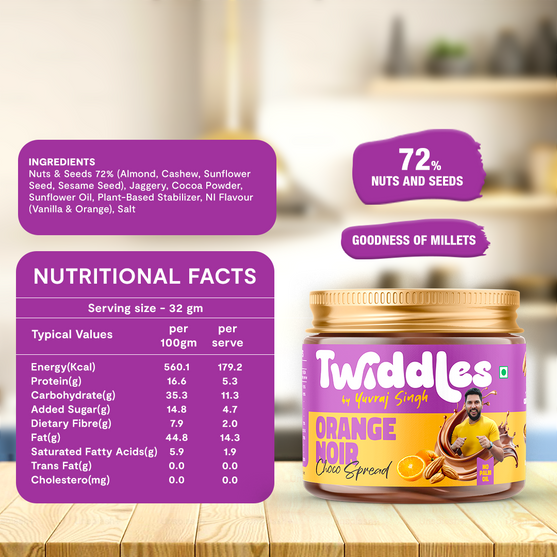 Orange Noir Chocolate Spread