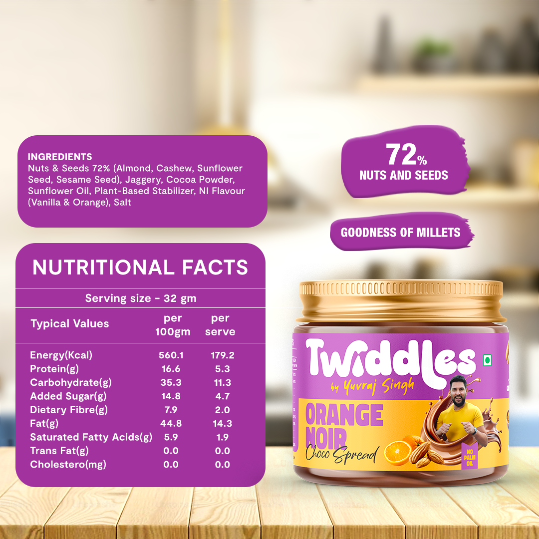 Orange Noir Chocolate Spread