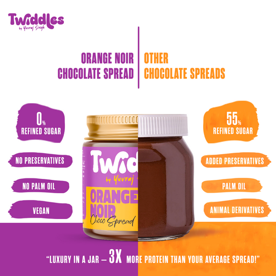 Orange Noir Chocolate Spread