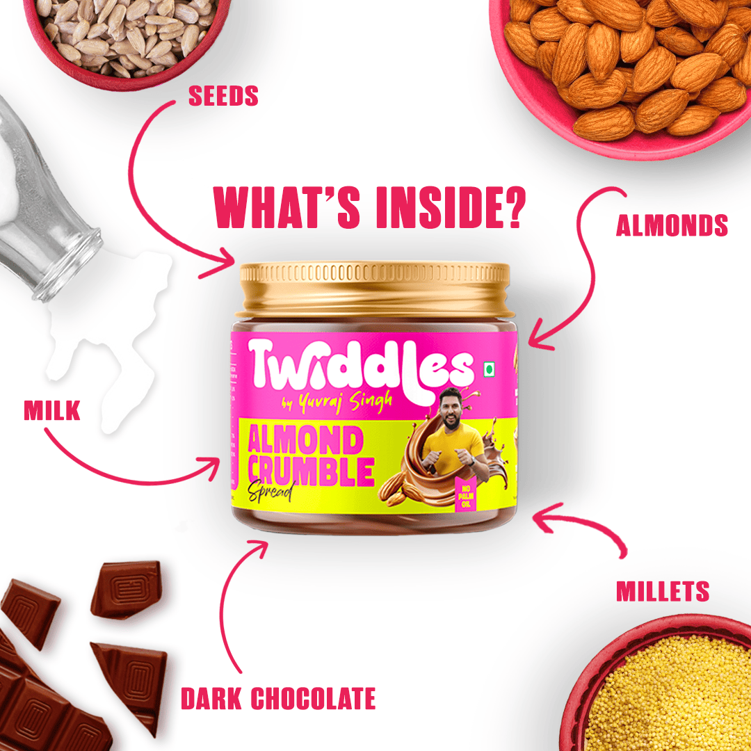 Almond Crumble Chocolate Spread