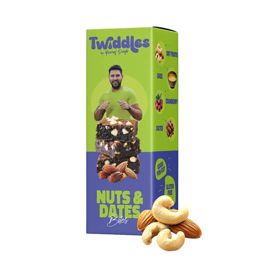 Almond Crumble Chocolate Spread + Date & Nut Power Bites (100 g + 6 Pcs)
